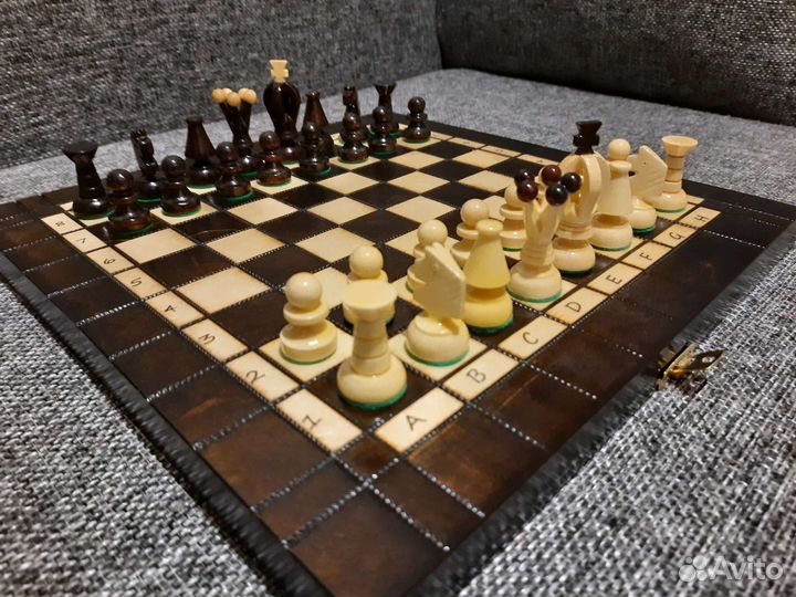 Шахматы шашки 2 в 1, 35х35