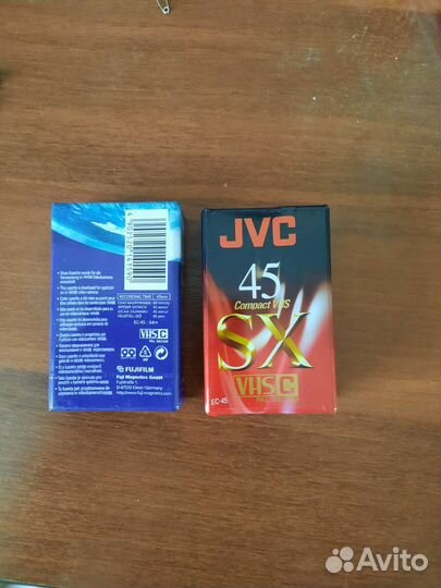 Видеокассеты новые для видеокамеры