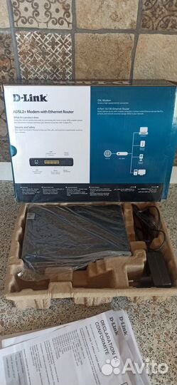 Роутер adsl2 d-link