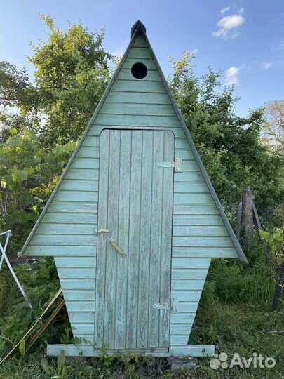 Дачный туалет б/у
