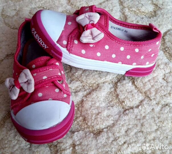 Обувь для девочки Кеды 25-27 р