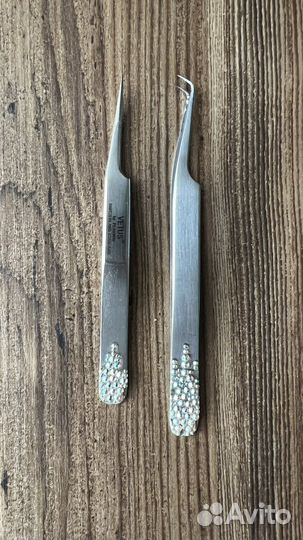 Пинцет для наращивания ресниц