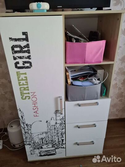 Детский шкаф для девочки