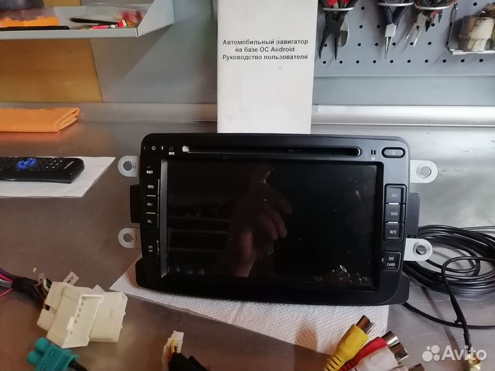 Головное устройство с dvd, GPS, на базе android