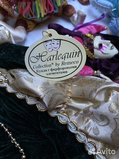 Коллекция кукол в стиле комедии дель арте