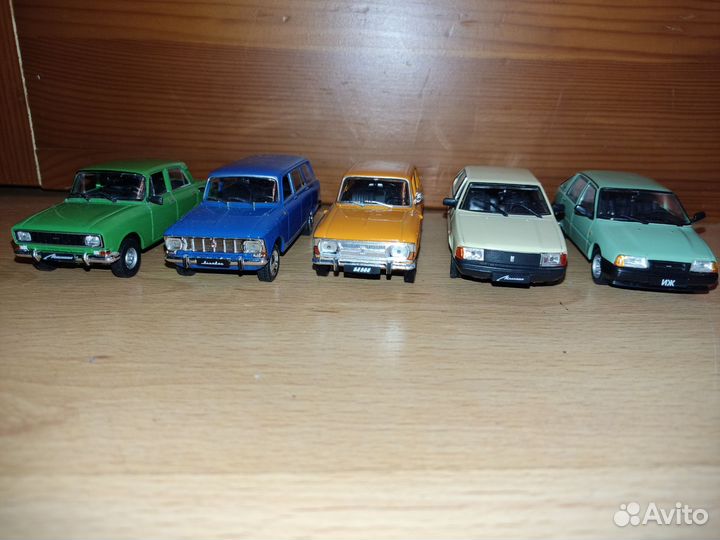 Модели автомобилей 1:43 СССР