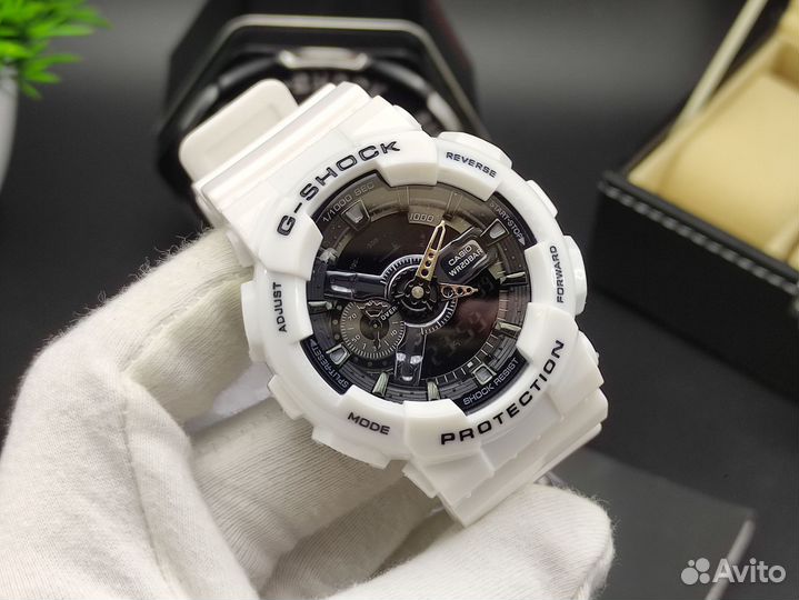 Белоснежные Casio G-Shock