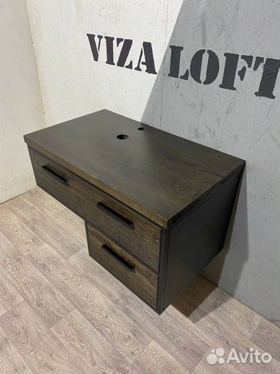 Подвесная тумба с ящиками