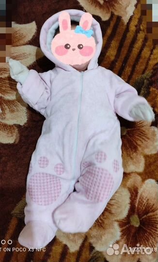 Конверт на выписку для девочки демисезонный