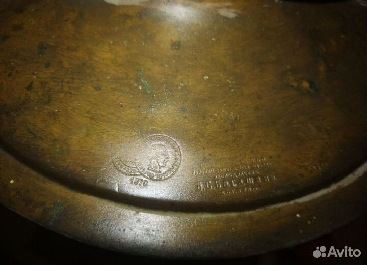 Самовар старинный на дровах (клеймо баташевых)