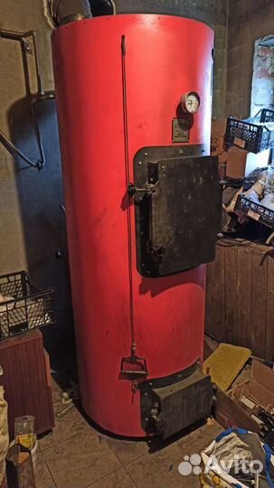 Твердотопливный котёл б/у