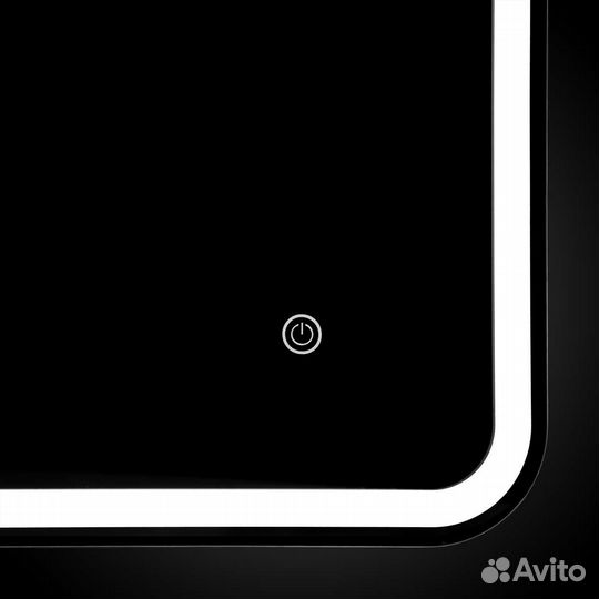 Зеркало LED VLM-3VC600 600х800 c сенсорным выключ