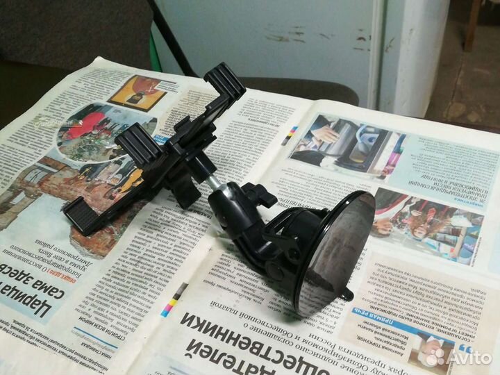 Держатель на стекло для планшета