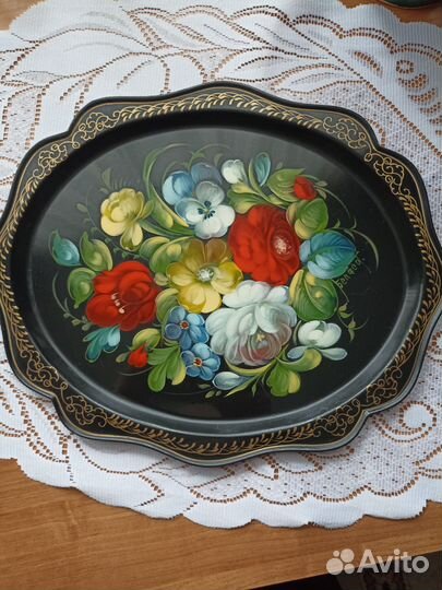 Подносы жостово СССР