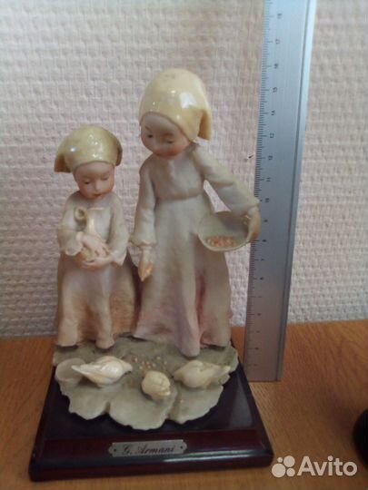 Италия. Статуэтки. G.Armani, G Viseutin