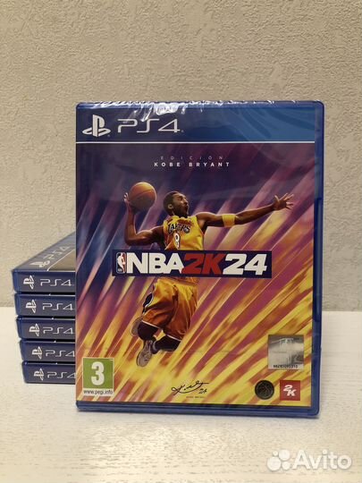 Диск с игрой NBA 2k24 для ps4/ps5