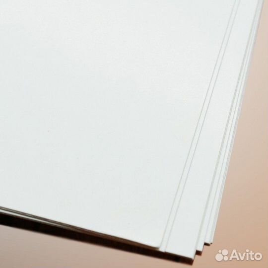 Картон мелованный 180 гр формат А3, А4