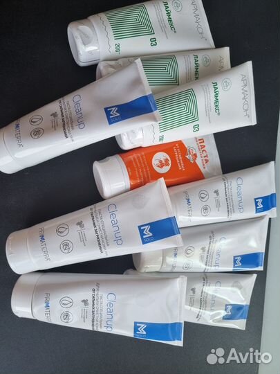 M solo cleanup Паста специальная для мытья кожи