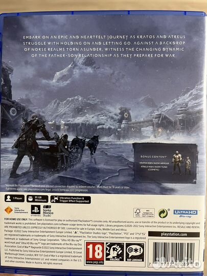 God of war ragnarok ps5 диск