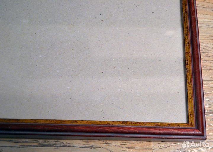 Рама (багет) бордовая 39 х 55 см