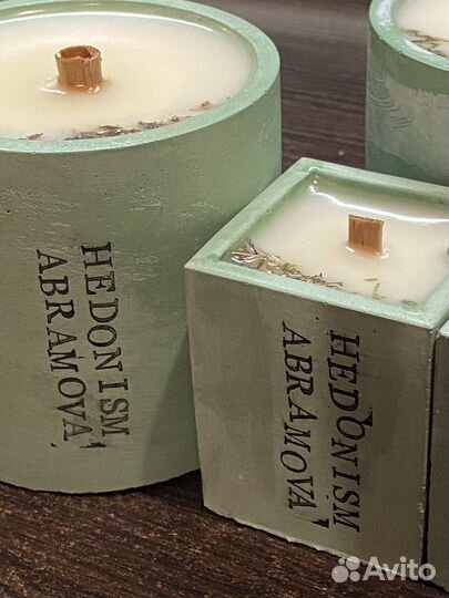 Свечи из соевого воска