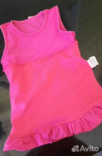 Летнее платье для девочки 98