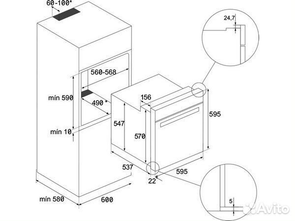 Духовой шкаф teka HSB 630 P black