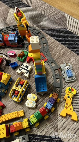 Lego duplo поезд и железная дорога