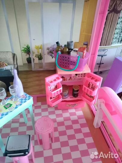 Домик кукольный, в коробке