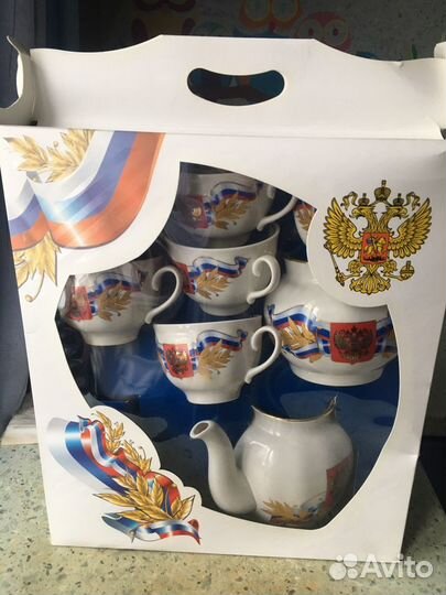 Сервиз чайный новый дулёвский