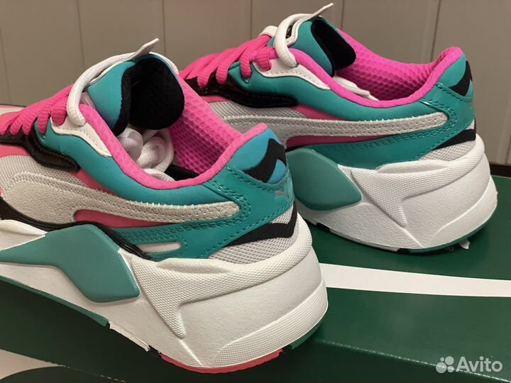 Женские кроссовки Puma RS-X plastic WhitePink