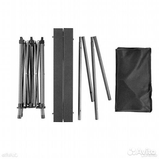 Стол складной 120x55x65 реечная столешница