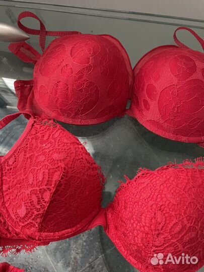 Бюстгальтер красный