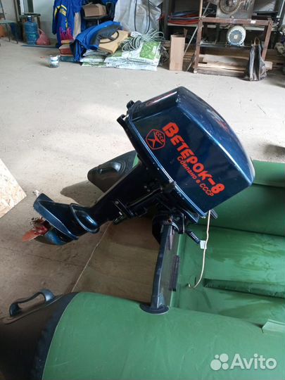 Надувная лодка пвх бу с мотором