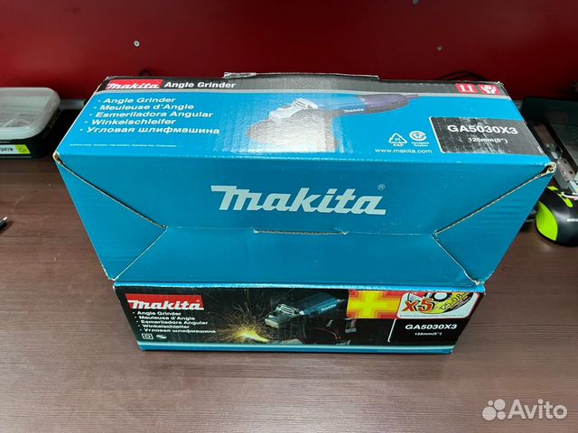 Ушм Makita GA5030X3 + набор дисков Makita (Новая)