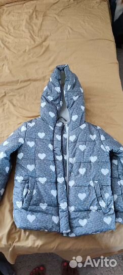 Пуховик для девочки 116