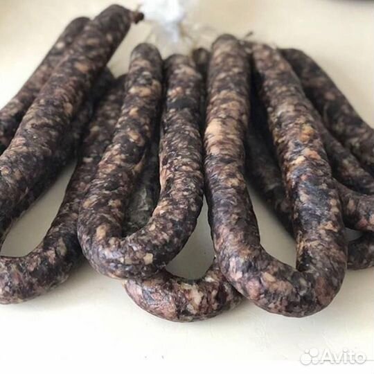 Сушеное мясо и колбаса