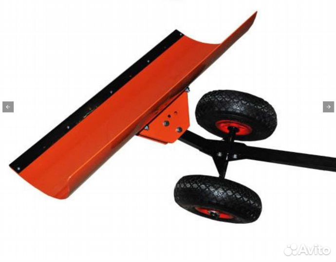 Лопата для уборки снега на колесах Электромаш