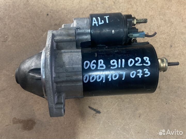 Стартер 06B911023 Audi A4 A6 Passat B5 1.8л 2.0л