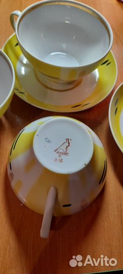 Чайные пары Берёзка Дулево СССР