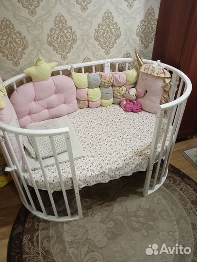 Детская кроватка трансформер