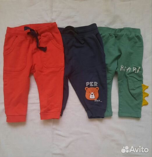 Штанишки брюки 74 80