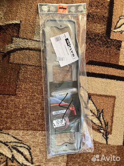 Рамка для гос номера с подсветкой