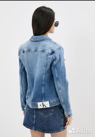 Calvin klein куртка джинсовая