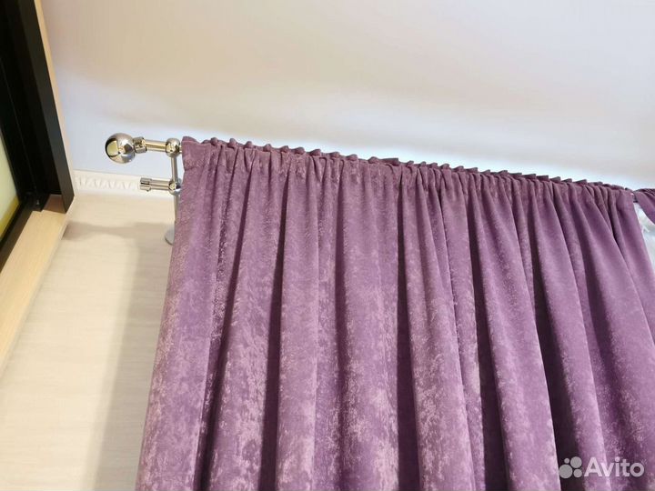 Комплект шторы и тюль 130/242 б/у