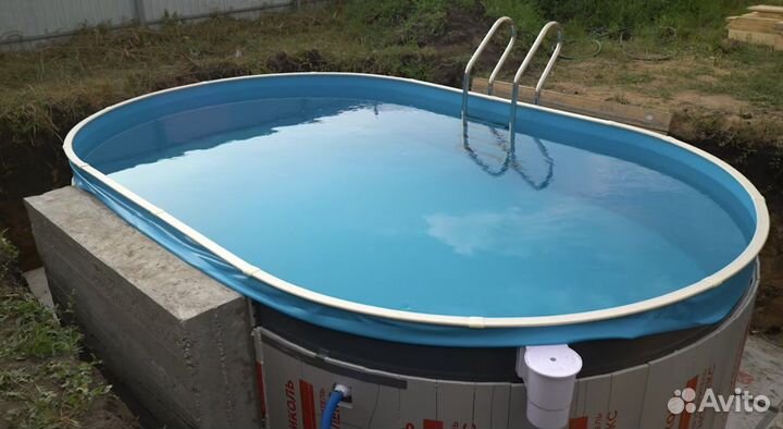 Каркасный бассейн Лагуна 5м*3м*1.25м