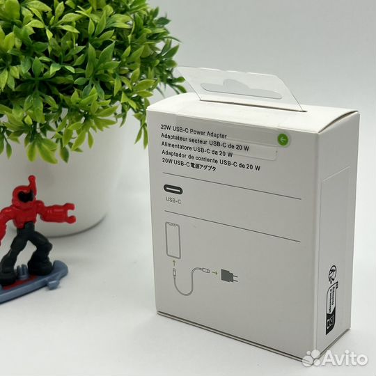 Адаптер питания apple 20w