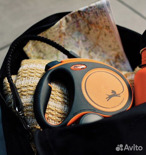 Поводок-рулетка Flexi Xtreme tape L 8m 55 kg новая