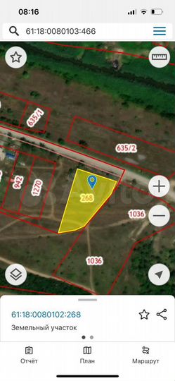 Участок 1,23 га (ИЖС)