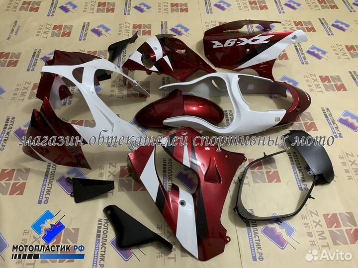 Kawasaki Ninja ZX-9R 2000-2003 мотопластик, обвес